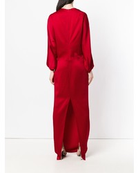 Robe de soirée rouge Chalayan