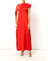 Robe de soirée rouge Dvf Diane Von Furstenberg