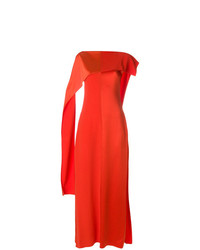 Robe de soirée rouge Dvf Diane Von Furstenberg