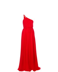 Robe de soirée rouge Lanvin