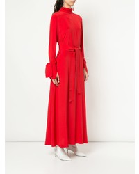 Robe de soirée rouge Layeur