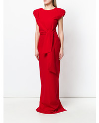 Robe de soirée rouge Chalayan