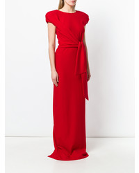 Robe de soirée rouge Chalayan