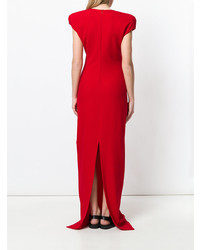 Robe de soirée rouge Chalayan