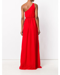 Robe de soirée rouge Lanvin