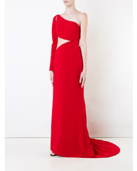 Robe de soirée rouge Romona Keveza