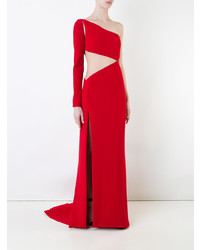 Robe de soirée rouge Romona Keveza