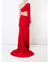 Robe de soirée rouge Romona Keveza