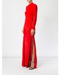 Robe de soirée rouge Monse