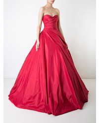 Robe de soirée rouge Romona Keveza