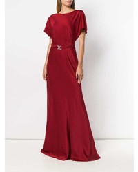 Robe de soirée rouge Alberta Ferretti