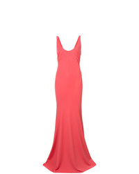 Robe de soirée rouge Zac Zac Posen