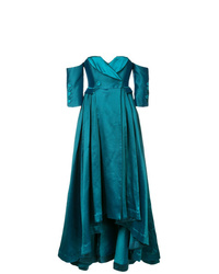 Robe de soirée turquoise Alexis Mabille
