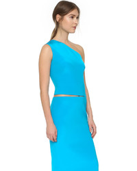 Robe de soirée turquoise Kaufman Franco