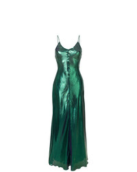 Robe de soirée vert foncé Maria Lucia Hohan