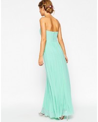 Robe de soirée vert menthe Asos