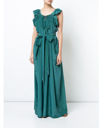 Robe de soirée verte Kalita