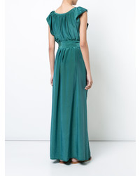 Robe de soirée verte Kalita