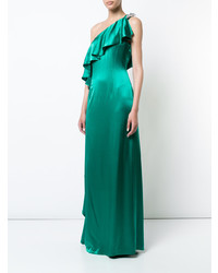 Robe de soirée verte Zac Zac Posen