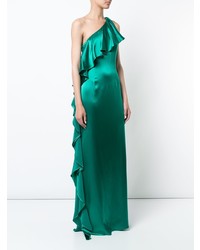 Robe de soirée verte Zac Zac Posen