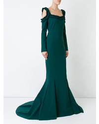 Robe de soirée verte Greta Constantine