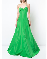 Robe de soirée verte Sachin + Babi