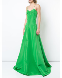 Robe de soirée verte Sachin + Babi