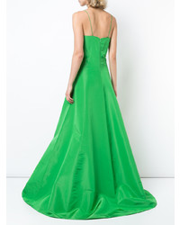 Robe de soirée verte Sachin + Babi