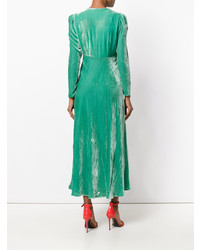 Robe de soirée verte Vivetta