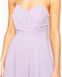 Robe de soirée violet clair TFNC