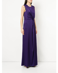 Robe de soirée violette Paule Ka