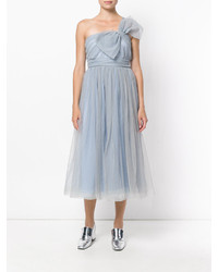 Robe de tulle bleu clair RED Valentino