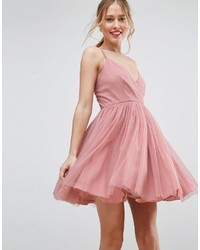 Robe de tulle rose Asos