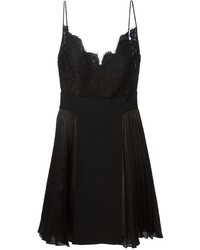 Robe débardeur en dentelle noire Givenchy