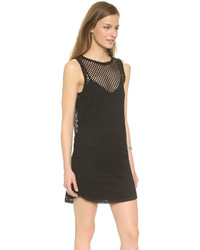 Robe débardeur en tulle noire BB Dakota