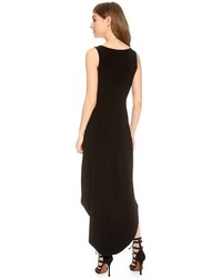 Robe débardeur noire Norma Kamali