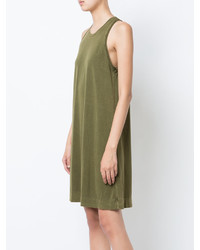 Robe débardeur olive Raquel Allegra