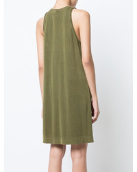 Robe débardeur olive Raquel Allegra