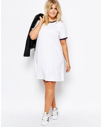 Robe décontractée blanche Asos