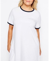 Robe décontractée blanche Asos