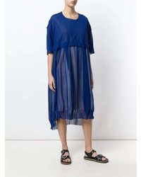 Robe décontractée bleue Boboutic