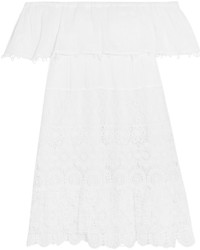 Robe décontractée en crochet blanche