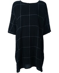 Robe décontractée en laine noire