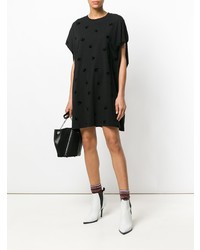 Robe décontractée en tricot noire McQ Alexander McQueen