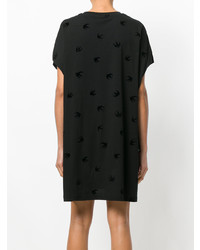 Robe décontractée en tricot noire McQ Alexander McQueen