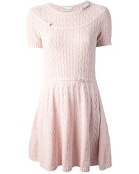 Robe décontractée en tricot rose RED Valentino