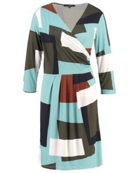 Robe décontractée imprimée bleu clair Ilse Jacobsen