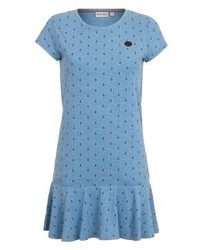 Robe décontractée imprimée bleu clair Naketano