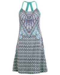 Robe décontractée imprimée bleu clair Prana