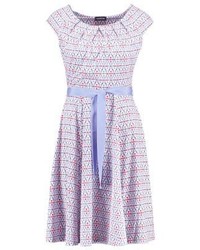 Robe décontractée imprimée bleu clair Taifun